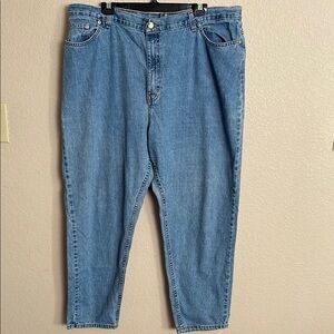 Faded Glory High Rise Women's Jeans - Light Blue Sz 22W med length